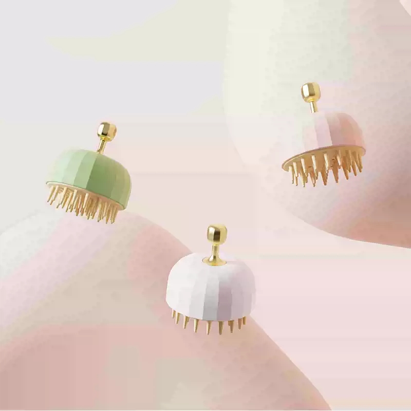 洗头按摩刷硅胶刷